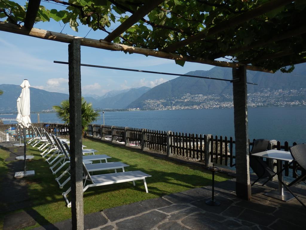 Luxerioeses Apartment 52 Viralago Mit Privatstrand Gambarogno Exterior photo