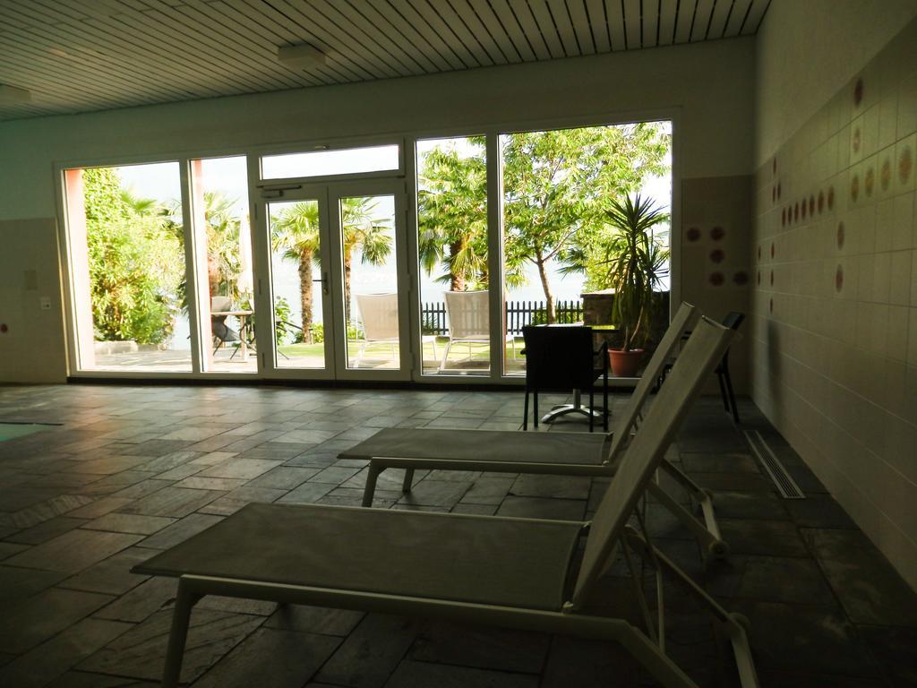 Luxerioeses Apartment 52 Viralago Mit Privatstrand Gambarogno Exterior photo